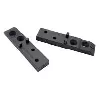 verdeckte Befestigung - 50 Stück 4 mm Abstandshalter Abstandhalter Terrassendielen !! OHNE SCHRAUBEN !! (1 VPE )